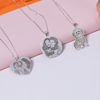 Picture of Personalized  Human or Pets Photo Necklace in 925 Sterling Silver with 5 Design Options | Customize With Your Best Photo | The Best Mother's Day, Christmas, Anniversary Gift