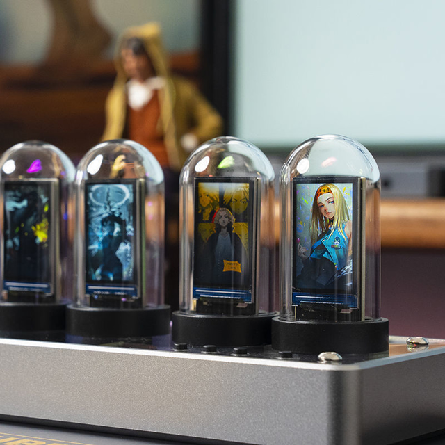 Picture of Marvel Colorful IPS Screen Nixie Tube Clock | Desk Clock For Best Home Decor | Unique Gift Idea for Your Loved Ones