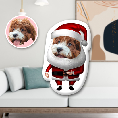 Picture of Personalized 3D Face Photo Mini Pillow | Customized Face Mini Dolls | Christmas Gift Pillow Dolls