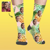 Picture of Customized Photo Socks | Personalized Avatar Socks | Customized Avatar Photo Fruit Style Socks