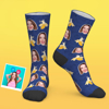 Picture of Customized Photo Socks | Personalized Avatar Socks | Customized Avatar Photo Fruit Style Socks