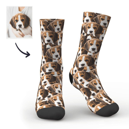 Picture of Customized Avatar Socks | Personalized Photo Socks | Customized Pet Face Replica Socks