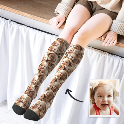 Picture of Customized Avatar Socks | Personalized Photo Socks | Personalized Photo Replica Socks