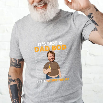 Picture of Custom T-Shirt | Custom Father's Day T-Shirt | Personalized Funny T-Shirt with Face