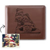 Picture of Personalized Men's Photo Wallet - Custom Engraved Photo wallet - Best Christmas Gift