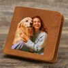 Picture of Personalized Men's Photo Wallet - Custom Engraved Wallet - Christmas Gift