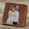 Picture of Personalized Men's Photo Wallet - Custom Engraved Wallet - Christmas Gift