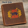 Picture of Personalized Men's Photo Wallet - Custom Engraved Wallet - Christmas Gift