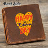 Picture of Personalized Men's Photo Wallet - Custom Engraved Wallet - Christmas Gift