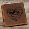 Picture of Personalized Men's Photo Wallet - Custom Engraved Wallet - Christmas Gift