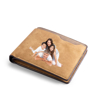 Picture of Custom Engraved Photo Wallet - Personalized Wallet for Dad - Christmas Gift - Gift for Parents