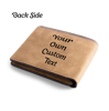 Picture of Custom Engraved Photo Wallet - Personalized Wallet for Dad - Christmas Gift - Gift for Parents