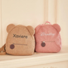 Picture of Personalized Furry Bear Cute Backpack - Custom Plush Bear Backpack - Custom Name Backpack - Personalized Furry Teddy Bear Kids Backpack - Best Gifts for Kids