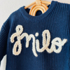 Picture of Personalized Embroidered Sweater for Baby & Toddler - Custom Name Embroidery Sweater - Best Knitted Xmas Sweater for Baby