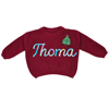 Picture of Personalized Embroidered Sweater for Baby & Toddler - Custom Name Embroidery Sweater - Best Knitted Xmas Sweater for Baby