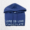 Picture of Custom Unisex Hoodies | Personalized Text Long Sleeve Sweatshirts | Best Gifts for Couples, Friends and Family