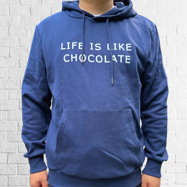 Picture of Custom Unisex Hoodies | Personalized Text Long Sleeve Sweatshirts | Best Gifts for Couples, Friends and Family