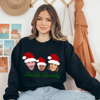 Picture of Custom Unisex Hoodies | Custom Christmas Face Hoodies | Personalized Unisex Long Sleeve Family Hoodies