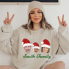 Picture of Custom Unisex Hoodies | Custom Christmas Face Hoodies | Personalized Unisex Long Sleeve Family Hoodies