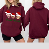 Picture of Custom Unisex Hoodies | Custom Christmas Face Hoodies | Personalized Unisex Long Sleeve Family Hoodies