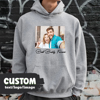 Picture of Custom Photo Text Hoodies | Personalized Unisex Long Sleeve Sweatshirts | Personalized Long Sleeve Sweatshirts