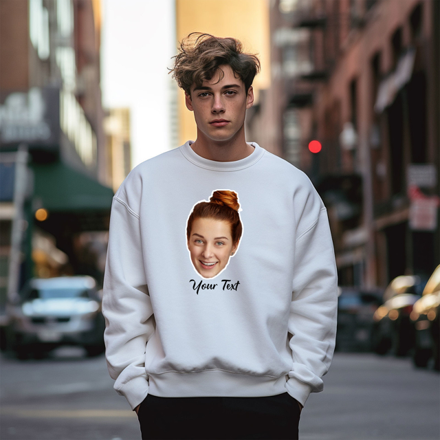 Picture of Custom Unisex Hoodies | Personalized Unisex Long Sleeve Sweatshirts | Valentine's Day Gifts