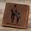 Picture of Custom Wallet for Men - Personalized Wallet for Loved One - Father's Day Gift, Christmas Gift