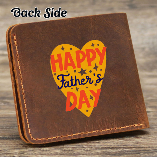 Picture of Custom Wallet for Men - Personalized Wallet for Loved One - Father's Day Gift, Christmas Gift