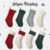 Picture of Personalized Embroidery Christmas Stocking - Knitted Custom Name Family Christmas Stocking -  Best Christmas Gift