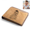 Picture of Personalized Wallet for Men - Custom Photo Wallet -  Christmas, Birthday Gift