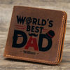 Picture of Custom Men Photo Wallet - Personalized Wallet for Dad - Christmas & Father's Day gift