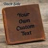 Picture of Custom Men Photo Wallet - Personalized Wallet for Dad - Christmas & Father's Day gift