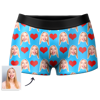 Picture of Customized underwear | Custom Men's Heart-shaped Boxer Briefs