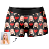 Picture of Customized underwear | Custom Men's Heart-shaped Boxer Briefs