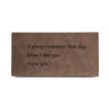 Picture of Ladies' Photo Engraved Long Style Bifold Photo Wallet - Custom Wallet for Mother's day