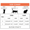 Picture of Personalized Cat Name Collar Set- Custom Multiple Color Velvet Cat Collar - Engraved Pet Name Tag Metal Buckle - Best Wedding and Christmas Puppy Gift