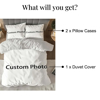 Picture of Custom Bedding Sets | Personalized Photo Bedding Sets | Custom Photo Bedding 3 Piece Set