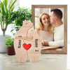 Picture of Personalized Wooden Bear Family Puzzle - Family Keepsake Home Decor Gift - Best Gifts for Family