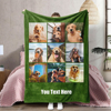 Picture of Personalized Photo Text Blanket | Customized Photo Thickened Blanket | Personalized Gift Memorial Blanket, Anniversary Gift, Couple Gift, Gift for Her/Him