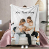 Picture of Personalized Photo Text Blanket | Customized Photo Thickened Blanket | Personalized Gift Memorial Blanket, Anniversary Gift, Couple Gift, Gift for Her/Him