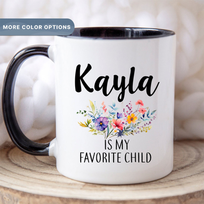 Picture of Custom Mom Mugs - Personalized Name Coffee Mugs