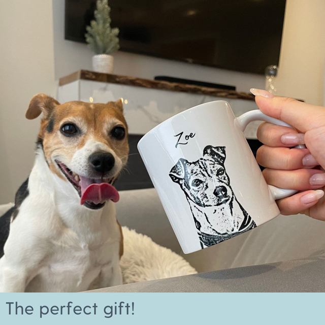 Picture of Custom Pet Mug with Photo - Custom Dog Mug - Personalized Pet Mugs