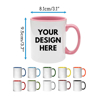 Picture of Custom Photo Face Mugs - Personalized Photo Coffee Cup -  Family Christmas Gifts