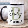 Picture of Personalised Name Coffee Mug - Custom Mug with Letter and Name