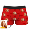 Picture of Customized underwear | Custom Heart Face Underwear For Men