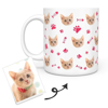 Picture of Personalized Cat Photo Mug with Multi-Avatar Pet Photo - Personalised Coffee Mug