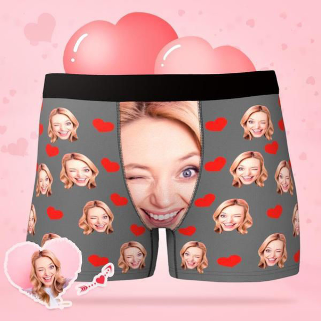 Picture of Customized underwear | Custom Men's Boxer Shorts Lively