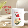 Picture of Personalized Colorful Floral Mug - Best Coffee Mug - Valentine's' Day Gift