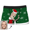 Picture of Customized underwear | Custom Men's Christmas Boxer Briefs