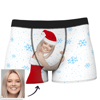 Picture of Customized underwear | Custom Men's Christmas Boxer Briefs